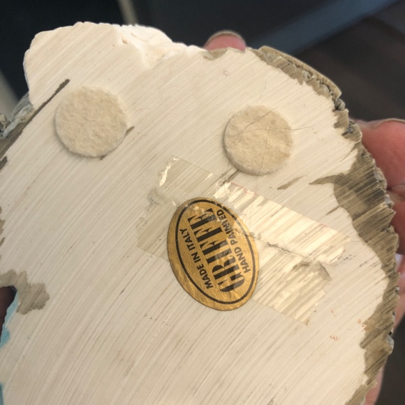 COPY - Italian hand painted Cat with yarn - Picture 3 of 3